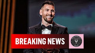 Lionel Messi Wins 2023 Ballon dOr I CBS Sports [upl. by Januisz]