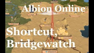 Albion Online  Caerleon to Bridgewatch fast almost safely [upl. by Aoht]