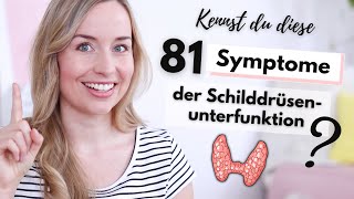 Schilddrüsenunterfunktion Symptome Welche Symptome sind typisch bei Frauen [upl. by Faun]