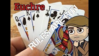 HOW TO PLAY  Euchre [upl. by Kosey276]