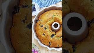 Delicious Vegan Lemon Blueberry Cake Recipe [upl. by Bordie]