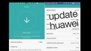 how to update any huawei smartphone [upl. by Elli]