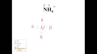 Lewis Dot Structures for Polyatomic Ions  CLEAR amp SIMPLE [upl. by Rezeile227]