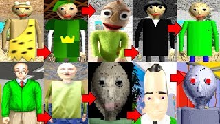 Evolution of Baldi in Baldis Basics 2019 [upl. by Alonso]