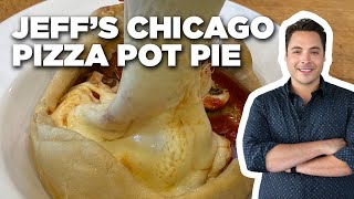 Jeff Mauros Chicago Pizza Pot Pie Recipe  The Kitchen  Food Network [upl. by Alekat]