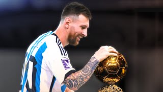 Lionel Messi Deserves Ballon dOr In 2023 [upl. by Lutim]