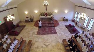 Low Mass One Server Traditional Latin mass St Thomas Aquinas Seminary Virginia SSPX [upl. by Renckens]