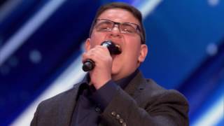 americas got talent 2017 golden buzzer audition Christian Guardino [upl. by Nednal225]