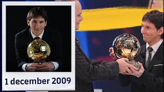 BEHIND THE SCENES 10 years since Messis first Ballon dOr [upl. by Chilson]