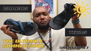 Ultimate Summer Sandal Teva’s vs Chacos [upl. by Hodess]