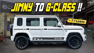 Ordering A Gclass AMG Kit For Indian 5 Door Suzuki Jimny from Dubai [upl. by Brawley]