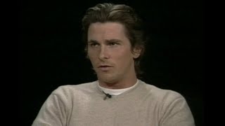 Christian Bale  Interview April 13 2000 [upl. by Lehcar703]