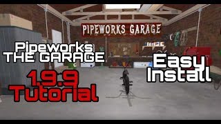 BMX PIPE The Garage Mod Install Tutorial Easy199 [upl. by Gies]