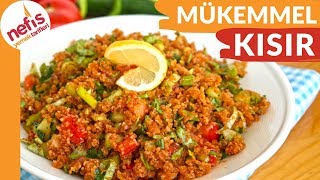 6 KİŞİLİK MUKEMMEL KISIR TARİFİ  Yedikçe yiyeceksiniz [upl. by Acinom]