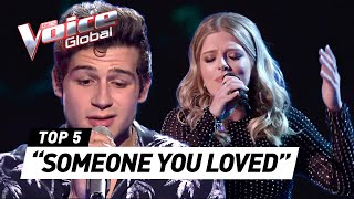 BEST SOMEONE YOU LOVED Lewis Capaldi covers in The Voice [upl. by Yonah]