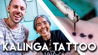 WHANG OD Tattoo GONE WILD 😮Kalinga Tattoo Philippines travel vlog 2018 [upl. by Kcirneh653]