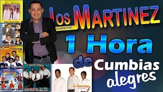 Los Hermanos Martinez de El Salvador  1 Hora de Cumbias Alegres [upl. by Yeldarb]