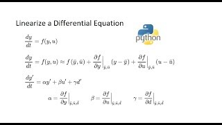 Linearize a Differential Equation [upl. by Tahp252]