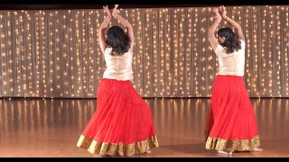 Nagada Sang Dhol  Navarathri series  Dance cover  Renjini  Mithila  Team Kshetra [upl. by Nodab]