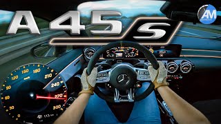 MercedesAMG A45s  0280 kmh acceleration🏁  by Automann [upl. by Nowujalo664]