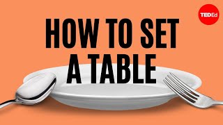 How to set the table  Anna Post [upl. by Azne]