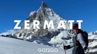 ZERMATT in Switzerland The MOST SCENIC skiing village of the alps [upl. by Zachar223]