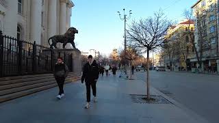 Walking Vitosha Boulevard 🇧🇬  Sofia Bulgaria 4K [upl. by Farrish]