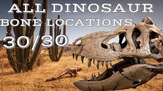 All Dinosaur Bone Locations In Red Dead Redemption 2 3030 Bones [upl. by Emilie]