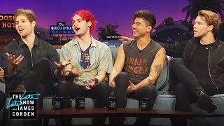 Chatting with 5 Seconds of Summer [upl. by Arlynne692]