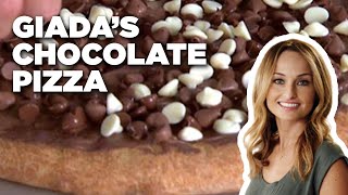 How to Make Giadas Chocolate Pizza  Food Network [upl. by Maegan]