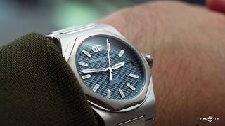 GIRARDPERREGAUX – Laureato 42mm in Steel Reviewed  Time amp Tide [upl. by Annoid]