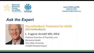 Ask The Expert Neurofeedback Treatment for ADHD [upl. by Vale]