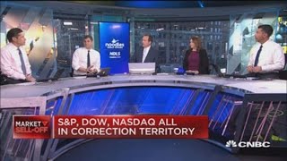 Dow drops 1100 points continues fastest 10 drop in history [upl. by Ybreh362]