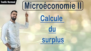 Calcul du surplus  consommateur et producteur [upl. by Middle]