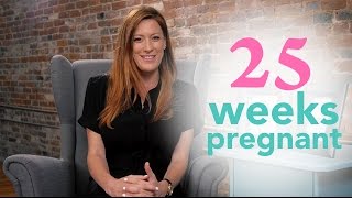 25 Weeks Pregnant  Ovia Pregnancy [upl. by Onateyac953]