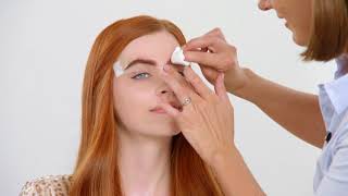 RefectoCil Augenbrauen amp Wimpern Styling Färben und Pflegen – Tutorial [upl. by Chyou751]