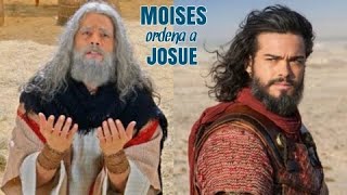 MOISÉS ORDENA A JOSUÉ [upl. by Acissj156]