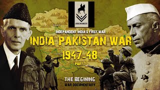 India Pakistan war 194748 part  1 animated war documentary [upl. by Jarin44]