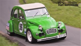 Citroen 2CV with Supercharged BMW GS1200 Swap  154Hp660Kg Classic  Retro Rides 2018 [upl. by Aeila]