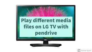 How to play different media format on LG TV with USB [upl. by Annaid]