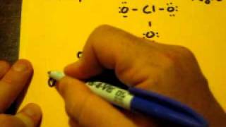 Lewis Dot Structure of ClO4 PerChlorate Ion [upl. by Egamlat]