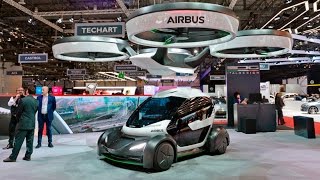 Airbus presenta su increíble prototipo de auto volador [upl. by Lanti]