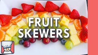 How to make fruit skewers [upl. by Crowe556]