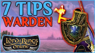 LOTRO 7 Warden Class Tips Guide 2020 [upl. by Rorrys]