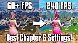 Fortnite Chapter 5 Settings Guide  FPS Boost Colorblind Modes amp More [upl. by Ellis]