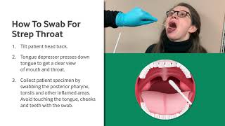 How to Swab for Strep Throat [upl. by Latvina]