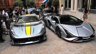 SUPERCARS in LONDON September 2024 [upl. by Merce]