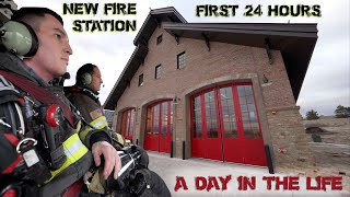 First 24 Hours in a New Fire Station  A Day in the Life [upl. by Barmen]