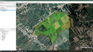 Levantamiento de predios agrícolas usando Google Earth Global Mapper y AutoCAD [upl. by Oirramaj]