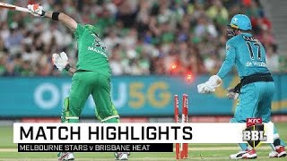 De Villiers heats up for Brisbane as Stars go cold  KFC BBL09 [upl. by Snook]